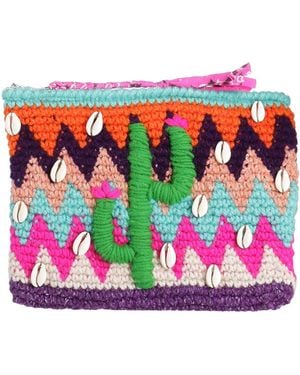 MAISON BADIGO X Arizona Love -- Handbag Wool - Pink