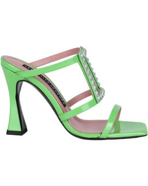 Les Petits Joueurs Sandals - Green