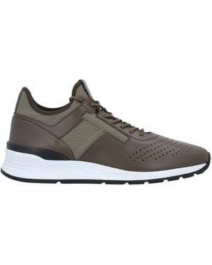 Tod's Trainers Leather, Textile Fibres - Brown