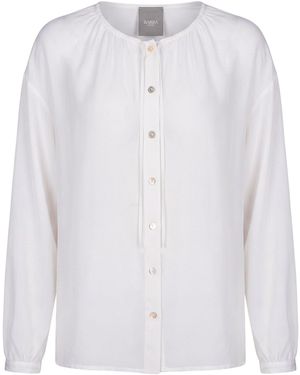Barba Napoli Shirt Silk - White