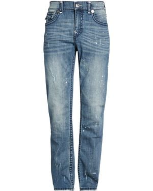 TRUE RELIGION Pantalon En Jean - Bleu