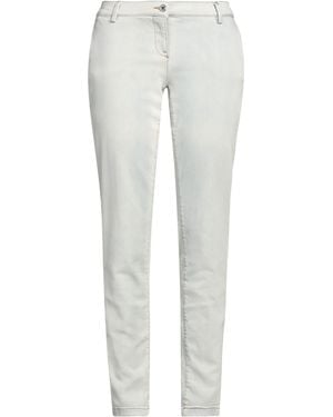 Trussardi Pantaloni Jeans - Bianco