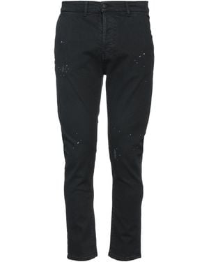 Daniele Alessandrini Jeans Cotton, Elastane - Black