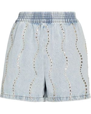 Sandro Denim Shorts - Blue