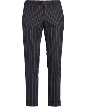 BERNESE Milano Pants Polyester, Viscose, Elastane - Blue