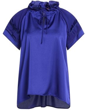 High Embrace Bright Top Polyester - Blue