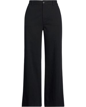Pomandère Pants Cotton, Wool, Polyester - Black