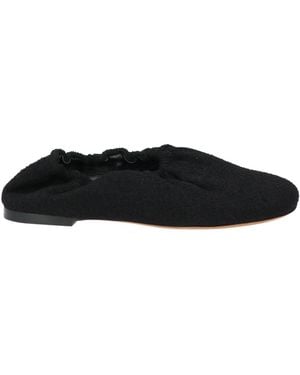 Proenza Schouler Ballet Flats Textile Fibers - Black