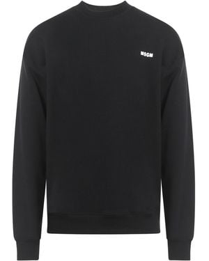 MSGM Sweatshirt - Schwarz