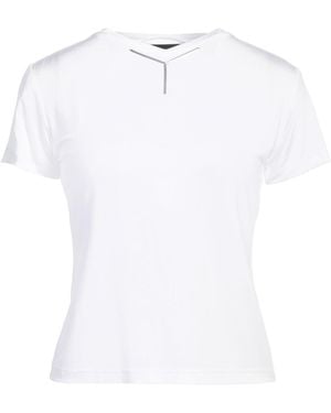 Y. Project T-Shirt Viscose, Elastane - White