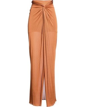 GIUSEPPE DI MORABITO Maxi Skirt - Orange