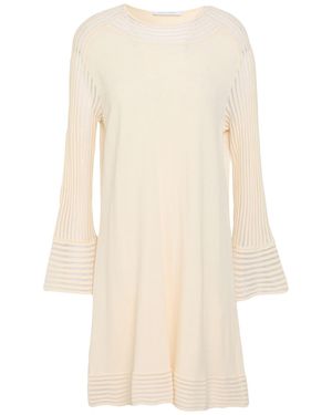 Alberta Ferretti Mini Dress Viscose, Polyamide - Natural