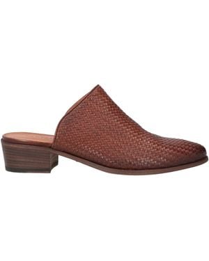 Pantanetti Mules & Clogs Leather - Brown