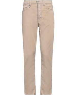 Paolo Pecora Trousers Cotton, Elastane - Natural
