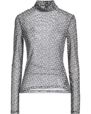 Maje Top Polyester, Elastane - Gray