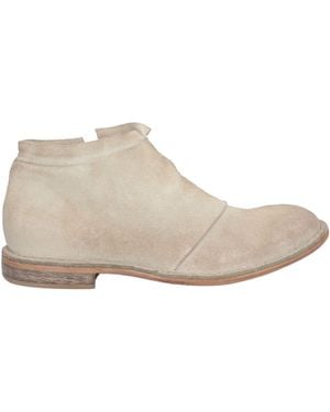 Moma Ankle Boots Leather - Natural