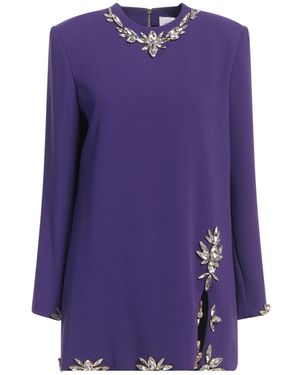 Stefano De Lellis Mini-Kleid - Lila