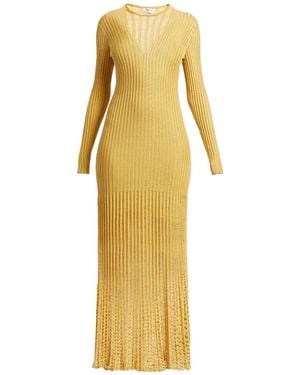 Gabriela Hearst Maxi Dress - Yellow