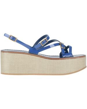 Tod's Bright Sandals Leather - Blue