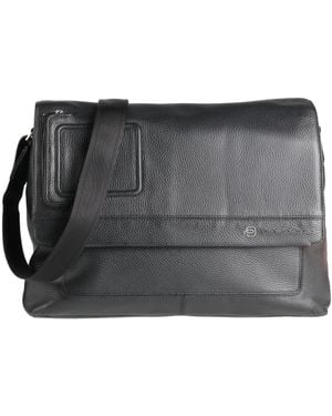 Piquadro Cross-body Bag - Black