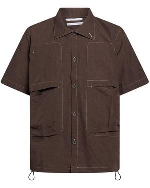 RANRA Shirt Cotton, Linen, Viscose - Brown