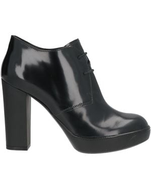 Hogan Ankle Boots Leather - Black