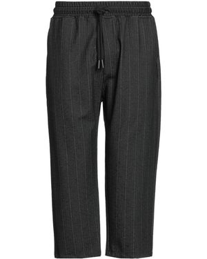 Gaelle Paris Pants Viscose, Polyester, Elastane - Gray