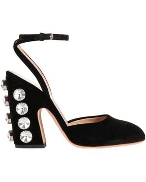 Giambattista Valli Pumps Textile Fibers - Black