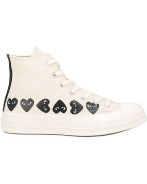 CONVERSE x COMME des GARÇONS PLAY Trainers - Natural