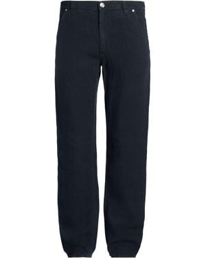 120% Lino Trouser - Blue