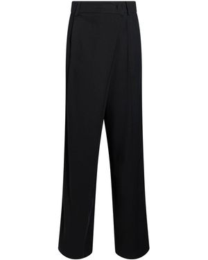 Carla G Trousers Acetate, Viscose, Elastane - Black