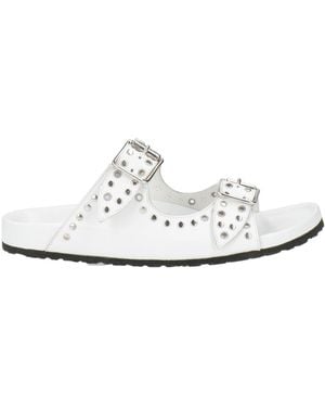 Dondup Sandals Leather - White