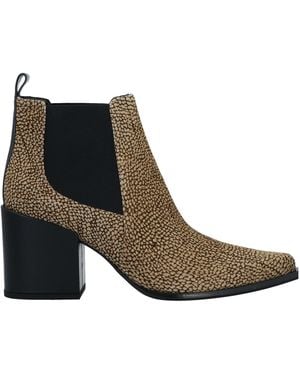 Borbonese Botines de caña alta - Marrón