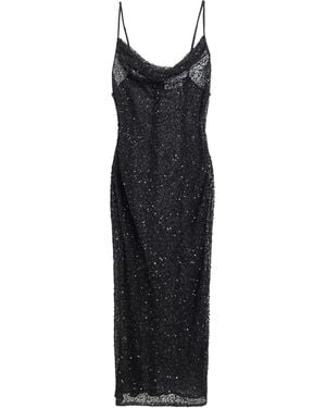 One Teaspoon Midi Dress Polyester - Black