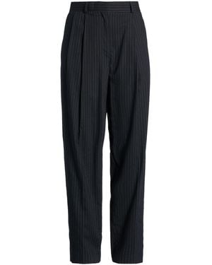 TOTEME Midnight Pants Wool, Viscose, Polyamide - Blue