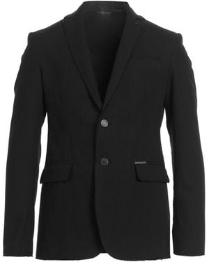 Messagerie Patrizio Piscaglia Blazer Cotton, Polyester, Wool - Black