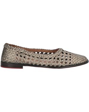 Calpierre Ballet Flats Leather - Grey