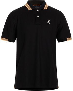 Psycho Bunny Polo Shirt Pima Cotton - Black