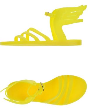 Ancient Greek Sandals Sandals - Yellow