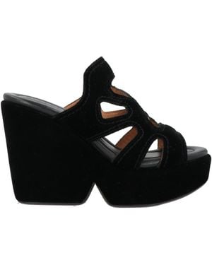 Robert Clergerie Sandals Textile Fibers - Black