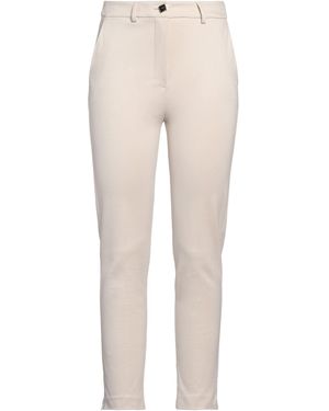 Hanita Trousers Viscose, Nylon, Elastane - Natural