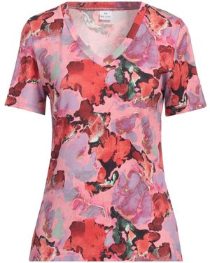 Paul Smith Top Lyocell, Cotton, Elastane - Pink
