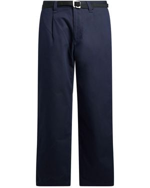 Stone Island Trousers Cotton, Polyester, Viscose, Elastane - Blue
