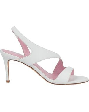 Lella Baldi Sandals Leather - Pink