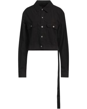Rick Owens Jacket Cotton - Black