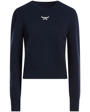 MCM Midnight Sweater Wool, Cashmere - Blue