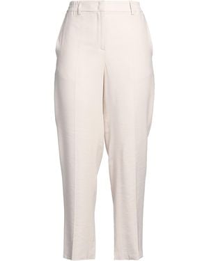 SEVENTY VENEZIA Trousers Viscose, Polyester - White