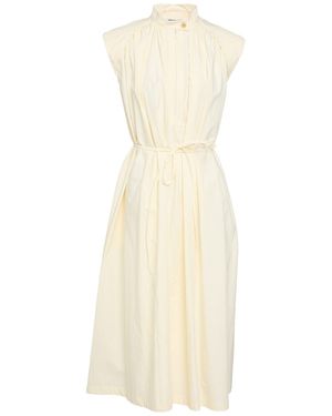 Low Classic Midi Dress - White