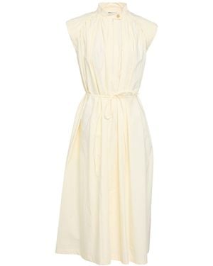 Low Classic Midi Dress - White