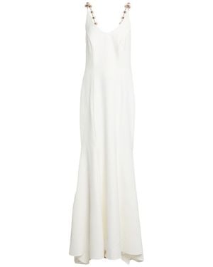 CAMILLA Maxi Dress Polyester, Elastane - White